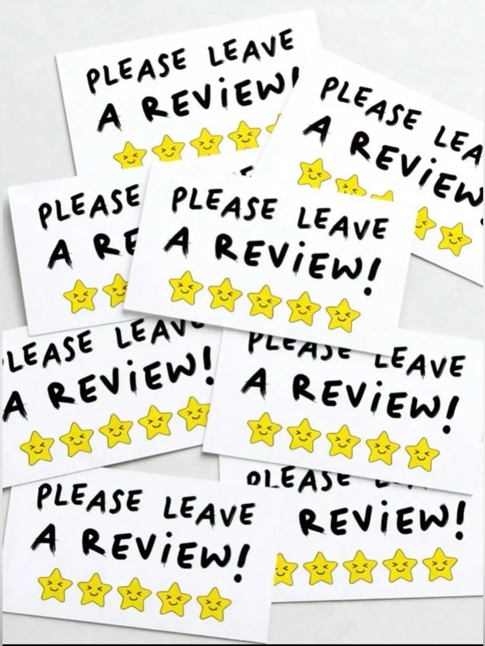 🌈 Please leave a review, 25 ct cards